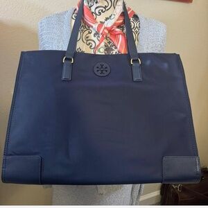 Tory Burch Ella tote NWT Navy
